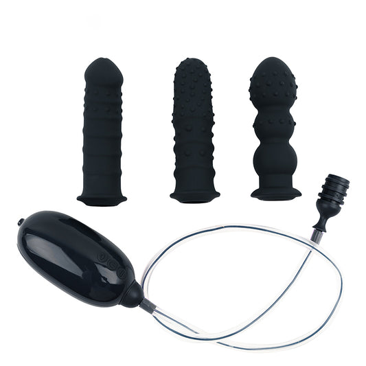 3 in1 Adult Toys Sex Vibrator [Black]